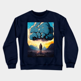 DePReSSeD Crewneck Sweatshirt